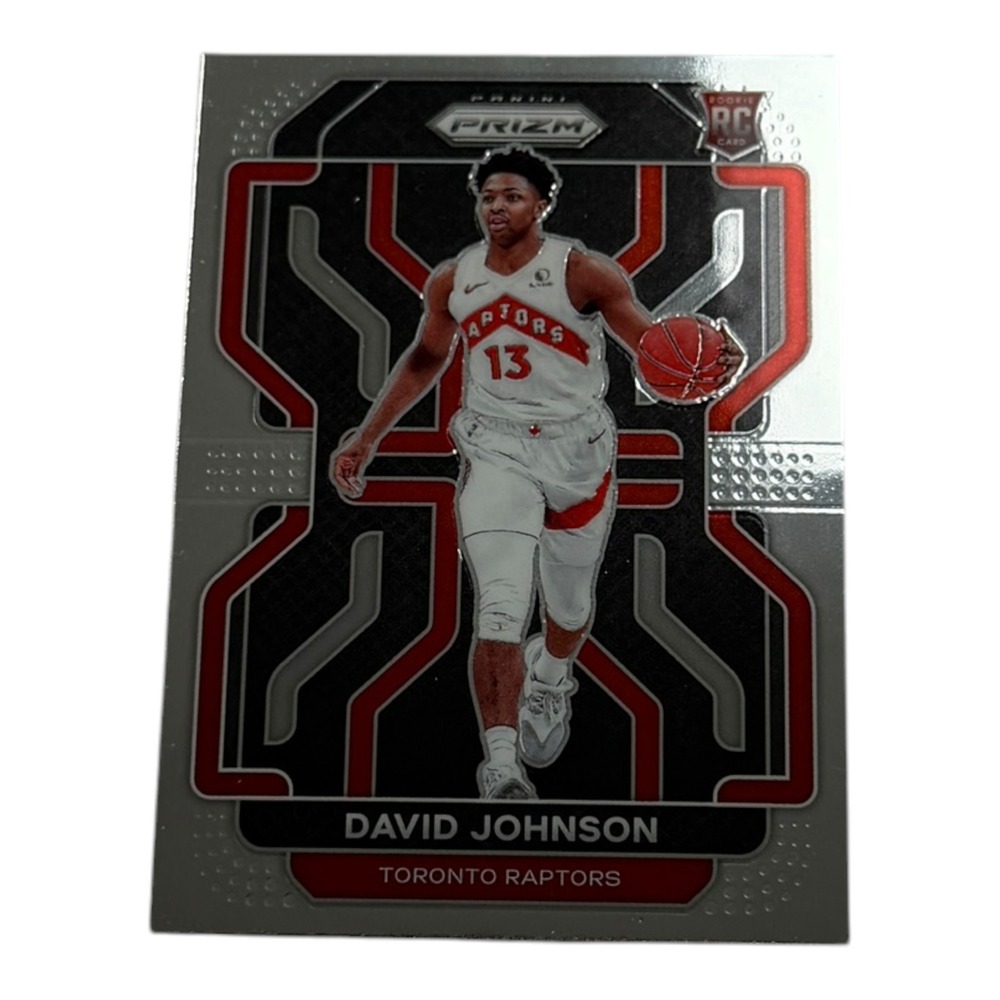 2021-22 Panini Prizm David‎ Johnson Toronto Raptors RC Card #278 NBA Basketball